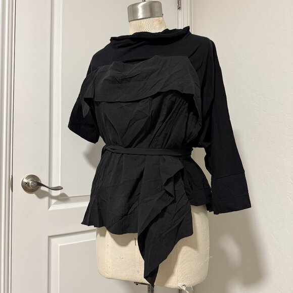 Vivienne Westwood Asymmetrical Draped Tee - Picture 1 of 13